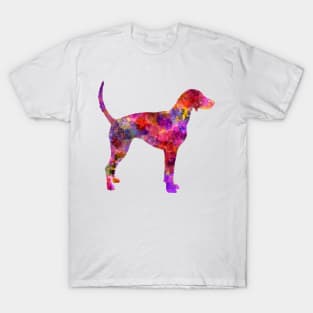 American Foxhound in watercolor T-Shirt